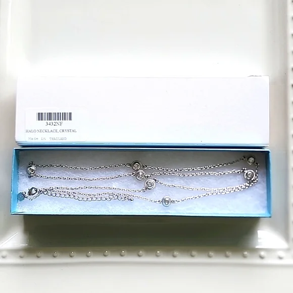 Touchstone Crystal Halo Necklace - Picture 3 of 3